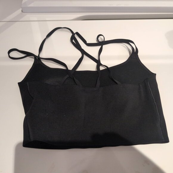 OFFLINE By Aerie Real Me Hold Up! Strappy Sports Bra - Black - XS - Picture 6 of 6